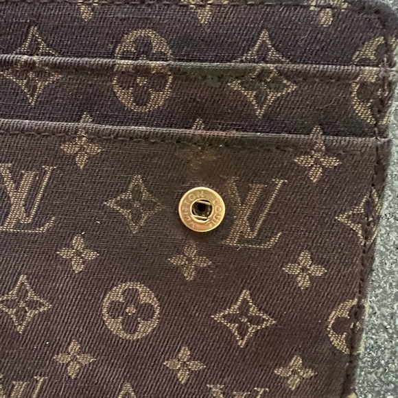 Louis Vuitton Brown Monogram Mini Lin Canvas Porte Tresor International Wallet - Picture 13 of 15